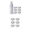 Flamingo Foaming Shave Gel 6.7 oz & 12 Count 5-Blade Razor Refills Bundle view 1
