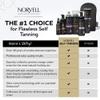 Norvell Venetian Sunless Facial Self Tanner Mousse with Bronzer 1.7 fl oz  Instant Natural Looking Fake Tan, Anti Orange, Streak Free, Long Lasting Sunless Bronzing Glow view 3