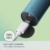 Panasonic Electric Razor for Men, Wet Dry Shaver with 3-Blade Cutting System, Ergonomic Handle and USB-C Charging- ES-RM3B-A view 4
