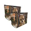Xsovgoi Chihuahua Dog Travel Makeup Bag Organizer, Cosmetic Bags, Multi Purpose Pouch Bag view 3