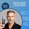 8+ Face Cream for Men | Advanced Hydrating Formula with 8 Active Ingredients | Smooths Fine Lines | Firms and Brightens Skin | Under Eye Care for Dark Circles | Fast Absorbing | Made in USA | 1.7oz view 3