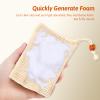 Natural Sisal Soap Bag Saver, Mesh Net Pouch for Exfoliating, Foaming, and Quick Drying Holder in Shower - Plastic-Free, Waste Reducing (4 Pack) view 3