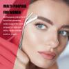 LePinko Eyebrow Trimming Scissors with Combs, Gifts For Men Women Stocking Stuffers, Black view 4