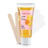 Honey Wax Hair Removal Kit, Sugar Wax for Face Hair Removal Women Sugar Waxing Kit for Women Brazilian Wax for Bikini Hair Removal Sugaring Wax Kit with Strips view 1