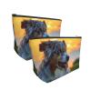 Xsovgoi Australian Shepherd Dog Travel Makeup Bag Organizer, Cosmetic Bags, Multi Purpose Pouch Bag view 3