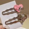 DUERDU Hair Pins Hair Clips Large Hair Clips Pins Barrette Ties Hairpins for Woman Fashion Lady Girls Headwear Sweet Hair Accessories Hair Styling Accessories (Color : FJ4614) view 2
