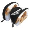 Xsovgoi Cute Pomeranian Plug Shell Shapes Portable Makeup Bag Multi-Function Cosmetic Bag Storage Bag 2pcs view 3