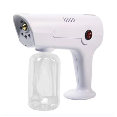 Portable Nano Steam Gun Hair Care Sprayer Hot Dyeing Care Red&Blue Micro Mist Machine Spray Gun Facial Steamer