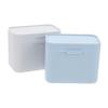 Amosfun Nail Cotton Pad Storage Box 2pcs Nail Art Tools Storage Holder Pp Material Holder Dispenser Organizer view 1