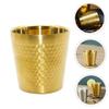 NOLITOY 2pcs Stainless Steel Shaving Bowl for Men Compact Easy to Clean Shaving Container for Daily Beard Care view 2