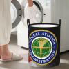 The United States Federal Aviation Administration Circular Hamper Lasting Organization Bedroom Bathroom Dcor view 1