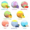 Bath Bombs for Kids with Surprise Toys Inside, 8 Pcs 3.5 Oz Light Up Bath Bombs Gift Set with Essential Oils, Handmade Spa Moisturizing for Women Relaxing, Birthday, Party, Christmas view 2