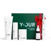 Y'OUR Anti-Aging Skincare Set  5-Step System with Cleanser, Day Cream, Serum, Night Cream & eye Cream  Targets Wrinkles & Fine Lines  Hydrating, Firming & Non-Comedogenic. Holiday Gift view 1