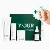 Y'OUR Anti-Aging Skincare Set  5-Step System with Cleanser, Day Cream, Serum, Night Cream & eye Cream  Targets Wrinkles & Fine Lines  Hydrating, Firming & Non-Comedogenic. Holiday Gift view 2