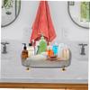 Amosfun 1pcs Decorative Storage Holder for Skincare and Cosmetics Multi-Functional Sundries Organizer for Desktop Use Bedroom Bathroom and Office Capacity view 4