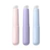 Grospe 3PCS Lip Brush, Silicone Lip Applicator Reusable Lip Mask Applicator, Premium High Elastic Silicone Brush Set For Lip Balm, Lip Gloss, Lip Stick and Concealer view 1