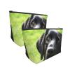 Xsovgoi Black Labrador Retriever Dog Travel Makeup Bag Organizer, Cosmetic Bags, Multi Purpose Pouch Bag view 3