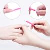 10 Pcs Nail Cuticle Pusher Rubber Cleaning Stick Dead Skin Cleaner Exfoliating Scrub Nail Art Manicure Tool (Pink) view 4
