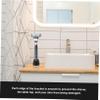 NOLITOY 10pcs Shaving Razor Stand Aluminium Alloy Holder Oblique Opening for Razor and Brush Organization Bathroom Resistant Design for Tidy Washroom view 3