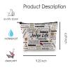 MNIGIU Judge Gift for Women Law Graduation Gift Judge Life Makeup Zipper Pouch for New Judge (Judge Life), Medium view 3