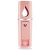 Hubceuo Portable Nano Mister Mini Steamer Atomization Eyelash Extensions with Mirror Pink view 1