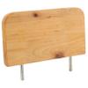 Amosfun Wooden Rest Pillow for Bathtub Detachable Support Lightweight and Portable Design Sturdy Structure for Use for Relaxation and Comfort Bathing view 1