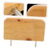 Amosfun Wooden Rest Pillow for Bathtub Detachable Support Lightweight and Portable Design Sturdy Structure for Use for Relaxation and Comfort Bathing view 4