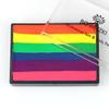 Bowitzki Water Activated Rainbow Eyeliner with one pair green heart shape earrings view 2