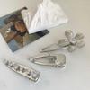 Hair Pins Hair Clips Handmade Hair Barrettes Set Headwear Accessories For Women And Girls Hair Styling Accessories (Color : FJ1234) view 3
