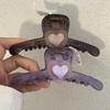 Hair Pins Summer New Love Back Spoon Shark Clip Temperament Plate Hair Clip Grip Clip Hair Clip Girl Hair Styling Accessories (Color : FJ3700) view 3
