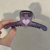 Hair Pins Summer New Love Back Spoon Shark Clip Temperament Plate Hair Clip Grip Clip Hair Clip Girl Hair Styling Accessories (Color : FJ3700) view 4