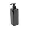 Amosfun 2pcs Black Soap Bottle Press Pump Refillable Shampoo and Lotion Dispenser for Easy Use for Home Decor Pet Container for Body Wash and Shower Gel view 1