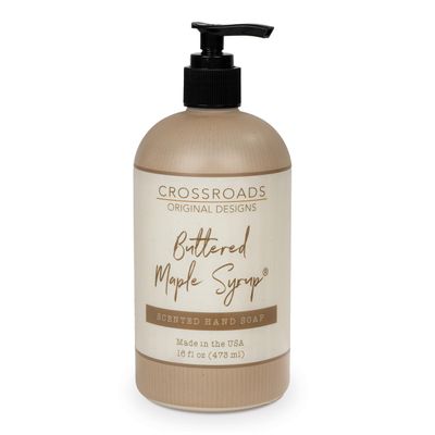 Crossroads Original Designs Buttered Maple Syrup Soap - 16 oz., Scented Hand Soap