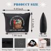 BDPWSS Crochet Gift For Crochet Lover Gift I Crochet So I Don't Choke People Save A Life Send Yarn Makeup Bag Knitting Gift (Crochet So Yarn BL) view 2
