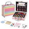 Anpro All-in-One Makeup Kit for Girls 10-12 with Case, Pro Teen Makeup Set, Tween Makeup Kit, Full Starter Make Up Kit with Brushes, Eyeshadow Palette, Blushes, Glitter Gel, Temporary Tattoo Stickers view 1