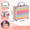 Anpro All-in-One Makeup Kit for Girls 10-12 with Case, Pro Teen Makeup Set, Tween Makeup Kit, Full Starter Make Up Kit with Brushes, Eyeshadow Palette, Blushes, Glitter Gel, Temporary Tattoo Stickers view 4