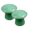Beavorty 6pcs Green Mushroom Shaped Facial Massagers Natural Aventurine Scraping Boards for Improved Circulation and Comfortable Beauty Tools for Spa and Home Use view 1