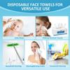 HOMEXCEL Face Towels, Disposable Face Towelette, Biodegradable Makeup Remover Dry Wipes, Super Soft Clean Facial Towels Wash Cloth for Sensitive Skin,600 Count view 4