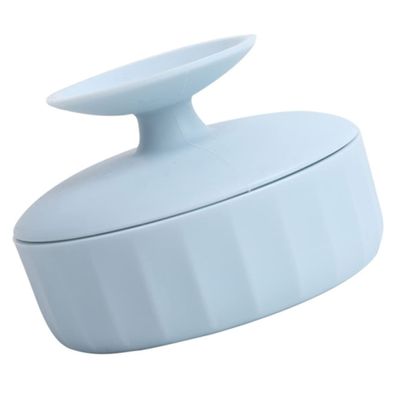 Mikinona Dual-use Makeup Brush Cleaning Box Silicone Cleaning Tool for Brushes Sponges Reusable Easy to Clean