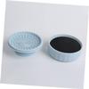 Mikinona Dual-use Makeup Brush Cleaning Box Silicone Cleaning Tool for Brushes Sponges Reusable Easy to Clean view 3
