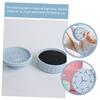 Mikinona Dual-use Makeup Brush Cleaning Box Silicone Cleaning Tool for Brushes Sponges Reusable Easy to Clean view 4