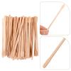 Baluue 100pcs Wooden Waxing Sticks for Hair Removal to Use Spatulas for Body Eyebrow and Nose Waxing for Daily and Salon Use view 3