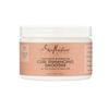SheaMoisture Smoothie Curl Enhancing Cream for Thick, Curly Hair Coconut and Hibiscus Sulfate and Paraben Free 12 oz & Fair Trade Sulfate Free Coconut Hibiscus Curl & Style Milk with Silk Protein view 2