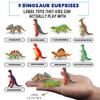 Bath Bombs for Kids with Surprise Toys Inside Plus Dinosaur Puzzle - Set of 9 Organic Dino Egg Bath Bombs, Bath Bombs for Kids with Surprise Inside, Kids Bath Bombs with Jungle Toys Inside 12-Pack view 4