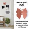 ARTiLETTO Butterfly 3D Wall Hooks for Bedroom. Wall-Mounted Butterfly Design, add a Playful Touch While stylishly Holding Coats, Backpacks, Purses, Jewelry, and Towels view 4