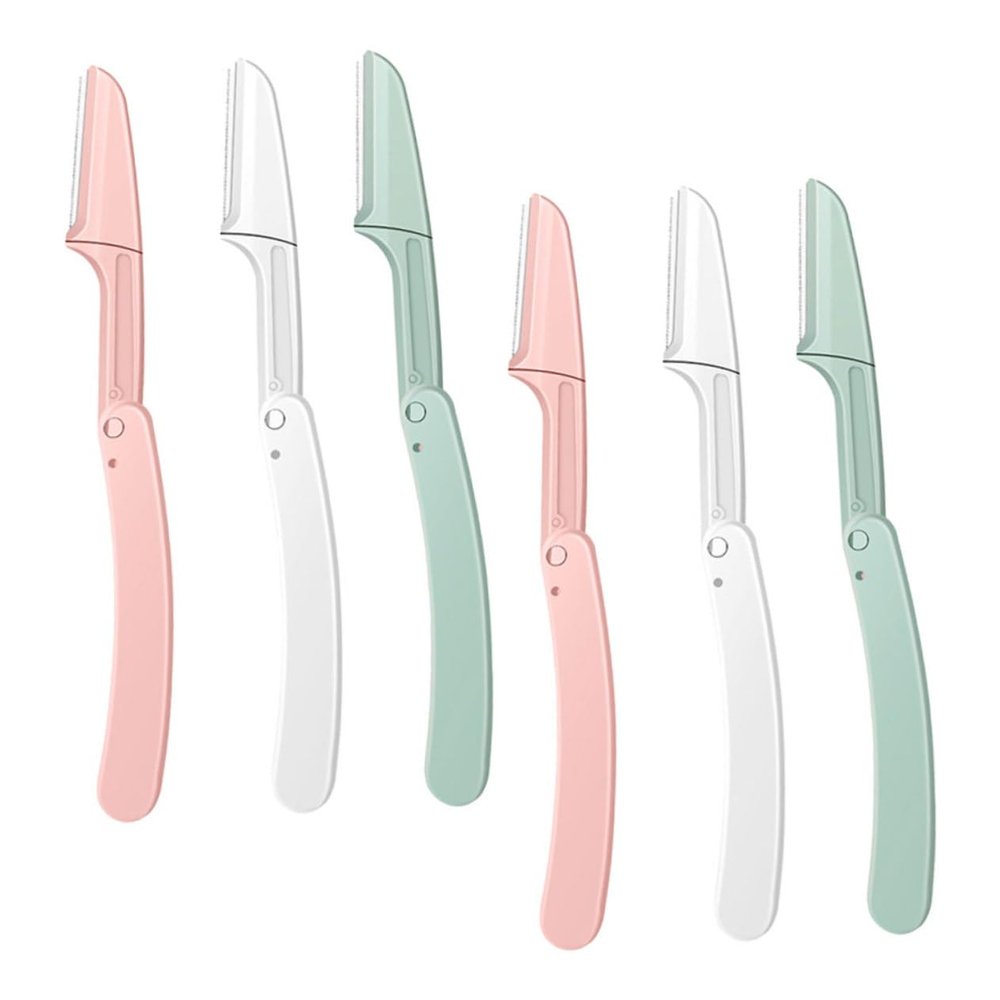 FOMIYES 18pcs Women's Facial Hair Remover Safe and Gentle Eyebrow Razor and Shaver for Girls In-grown Hair Face Razor Trimmer