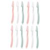 FOMIYES 12pcs Facial Hair Remover for Women Eyebrow Trimmer Safe Razor Blade Compact Grooming Tool view 1