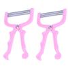 NOLITOY 1set Manual Facial Hair Remover Epilator Portable Facial Hair Threaders for Smooth Skin Non-Skid Handle Travel-Friendly Beauty Tool for Quick Removal view 1