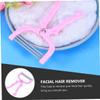 NOLITOY 1set Manual Facial Hair Remover Epilator Portable Facial Hair Threaders for Smooth Skin Non-Skid Handle Travel-Friendly Beauty Tool for Quick Removal view 4