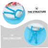 PLAFOPE Manual Facial Hair Remover Tool Portable Hair Epilator for Women Durable Convenient for Home Travel Use view 3
